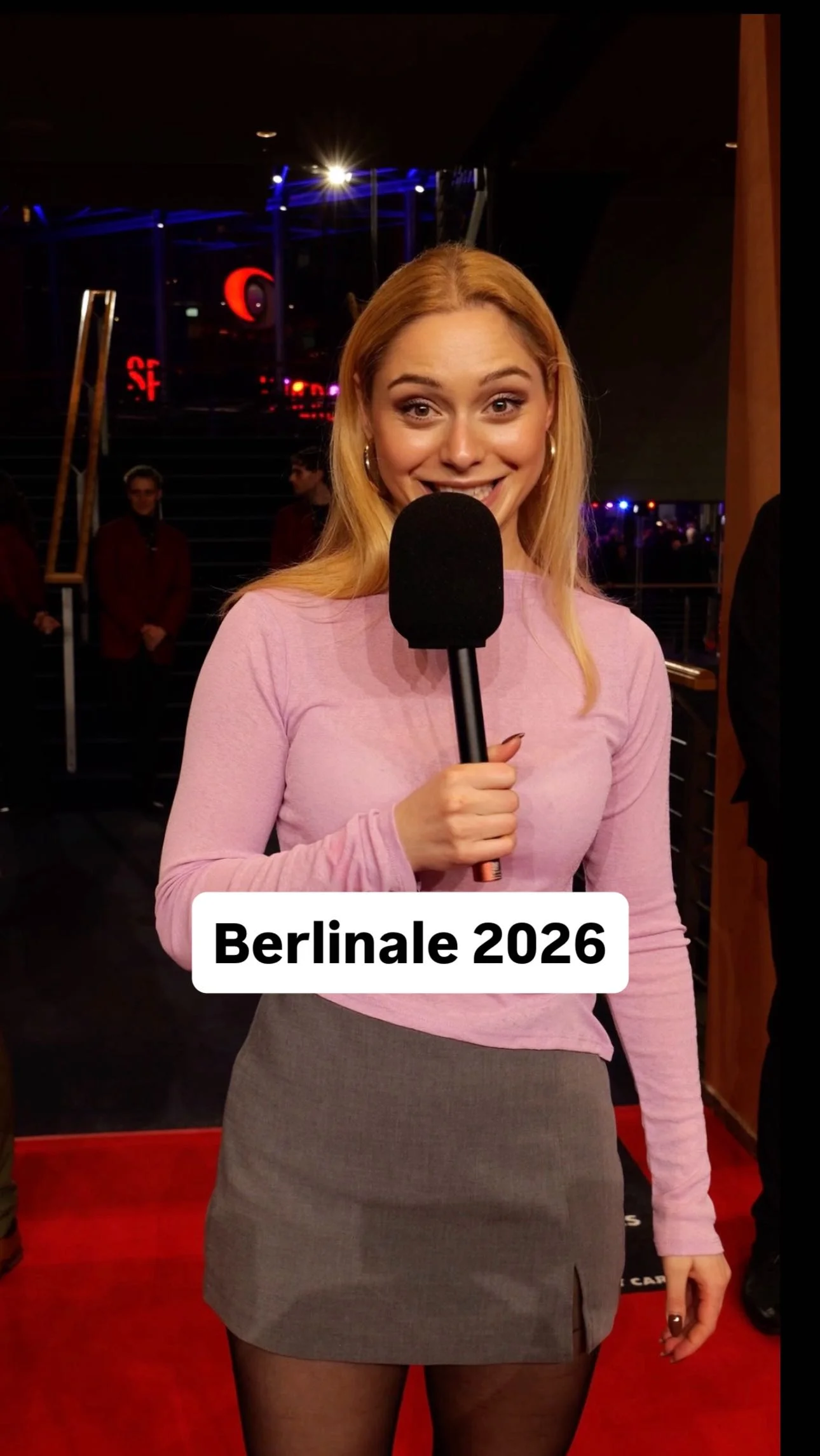 @berlinale war geil! Hat mir Spaß gemacht! Danke @staropramen.de für die Einladung