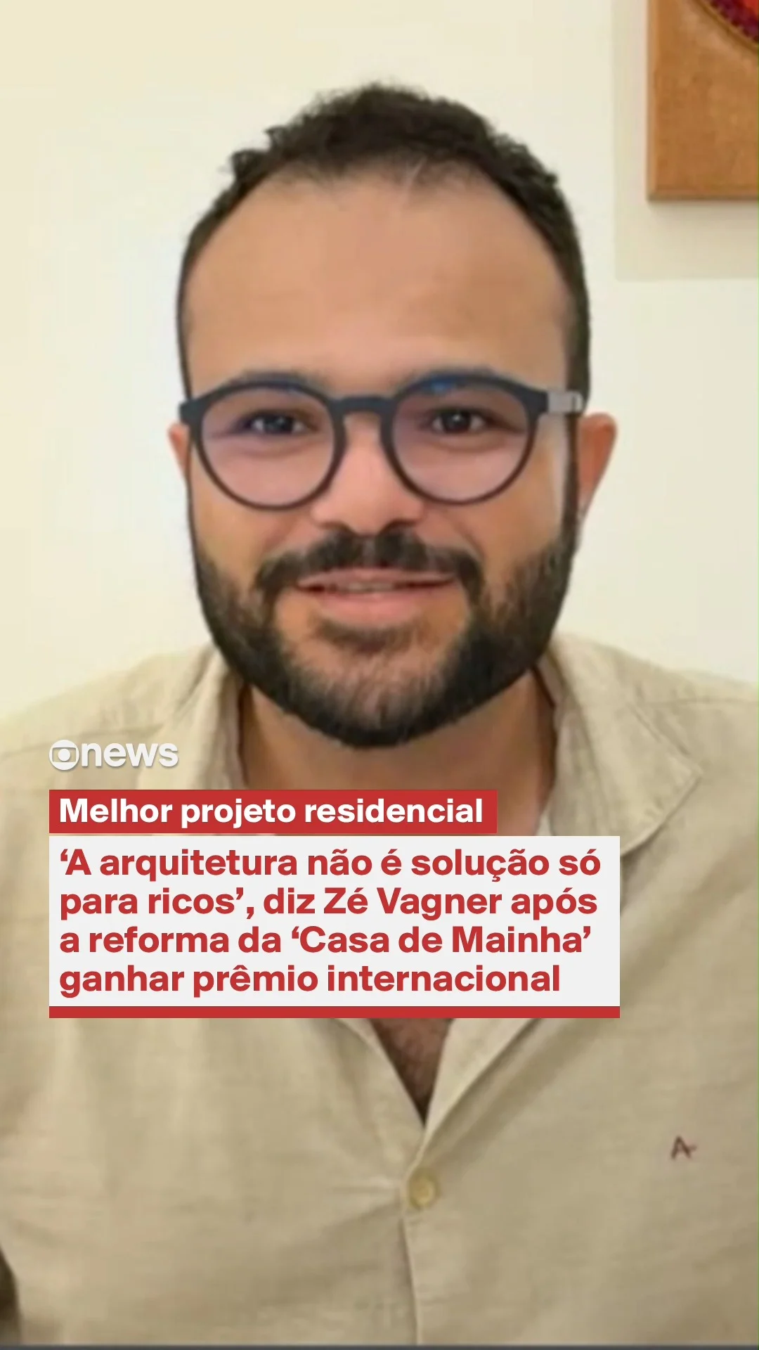 “CASA DE MAINHA” – Do Agreste pernambucano para o mundo. O #J10 conversou com o arquiteto pernambucano Zé Vagner, o único brasileiro premiado entre os melhores projetos residenciais no Arch Daily Building of The Year, u...