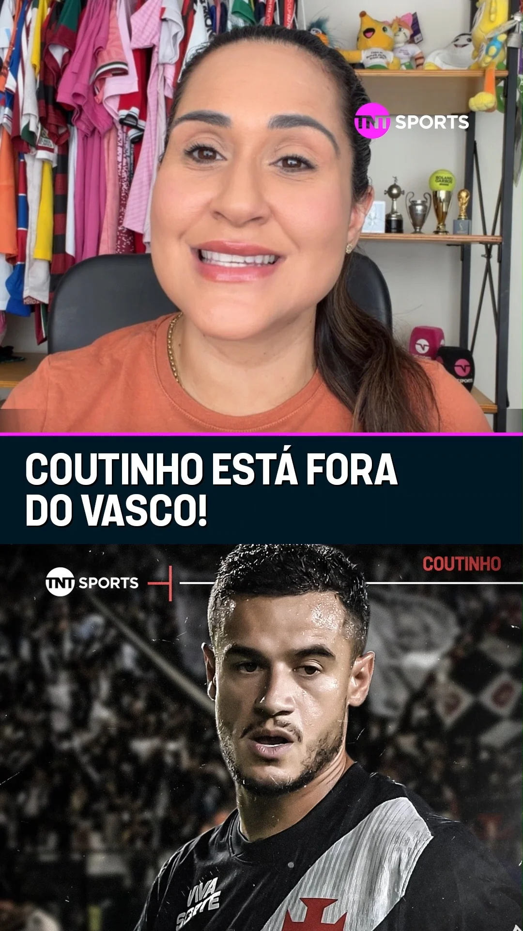 OS BASTIDORES E OS MOTIVOS PARA A SAÍDA DE COUTINHO DO VASCO! A @alinenastari contou detalhes desse pedido de desligamento do craque que pegou todo mundo de surpresa! #FutebolBrasileiro