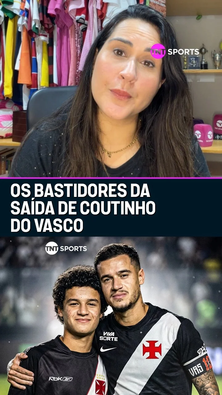 OS MOTIVOS DO PEDIDO DE SAÍDA DO COUTINHO DO VASCO! ⚠️ A @alinenastari trouxe o desdobramento sobre a saída do craque e contou o que pesou para o Coutinho decidir deixar o clube. #FutebolBrasileiro
