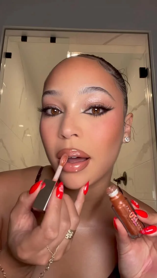 Actually came out so cute I need to try more brands! @fentybeauty #fentybeauty #makeuptutorial #makeup