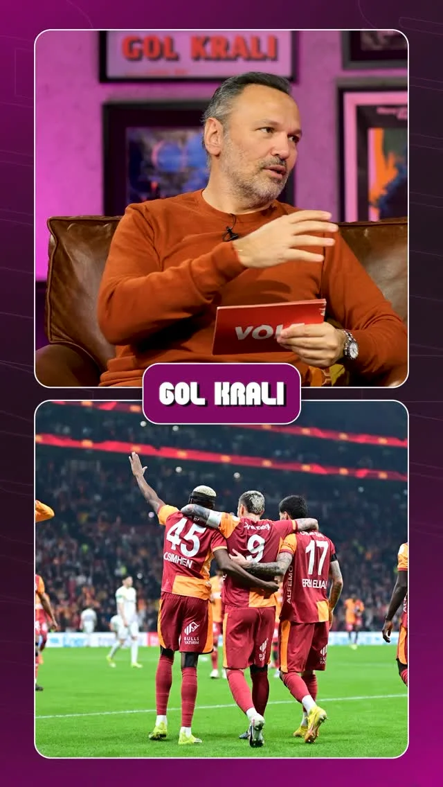 @alisunal: Galatasaray 5 günde 2 kere 5 gol atıyor, biri Juventus’a. Böyle giderse Galatasaray maçları hentbol maçı gibi olacak. Metin Tekin: 5 gol atarken Osimhen ve Icardi gol atmadı. Kadro zenginliğinden goller homoj...