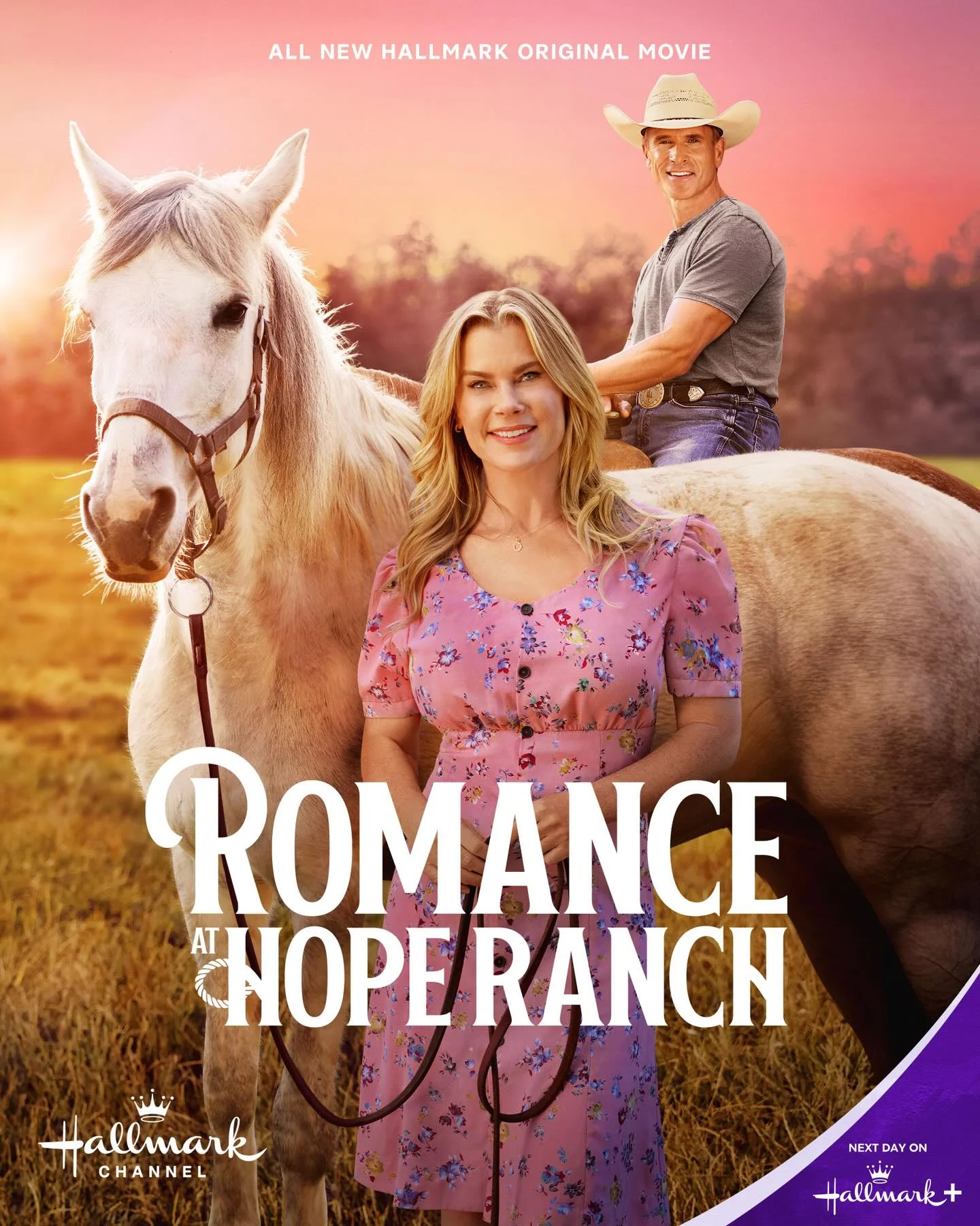 Here it is! Romance at Hope Ranch premiers THIS SATURDAY on @hallmarkchannel ! Hope to see you all there - this movie touches my heart so much because of all the personal connections, to my mom, my family, our love of h...