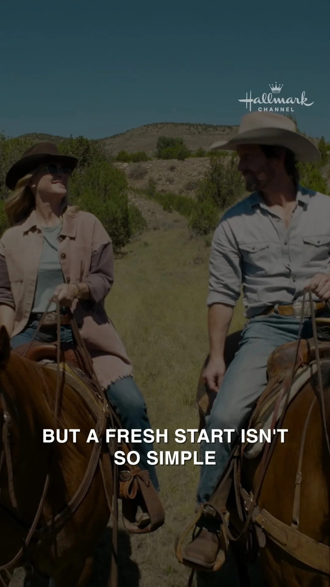 She built a new life, but is her heart still tied to the past? #RomanceAtHopeRanch premieres Saturday at 8/7, next day on @Hallmarkplus