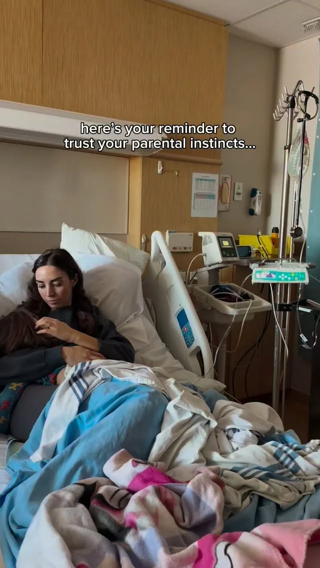 This week our little guy was admitted to the hospital with scarlet fever! (He’s on the mend!) When he initially spiked a super high fever, Sam took him to the hospital to get checked. It responded to meds, so they guess...