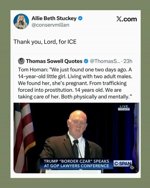 Great work, Tom Homan