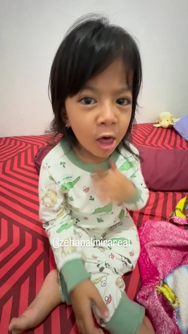 hari pertama zehan ikut sahur