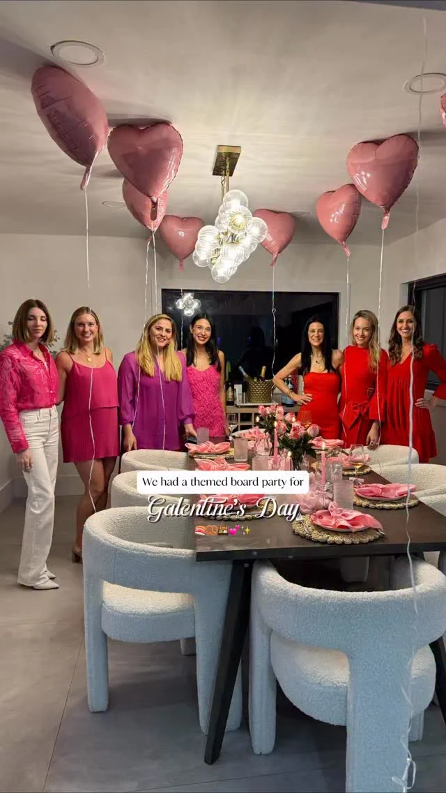 Sometimes you just need a girls only night! No kids, no hubbies, just good food, real conversations, and nonstop laughter. And a board party is officially a must… everyone brings their own theme, so so fun. Thanks for h...