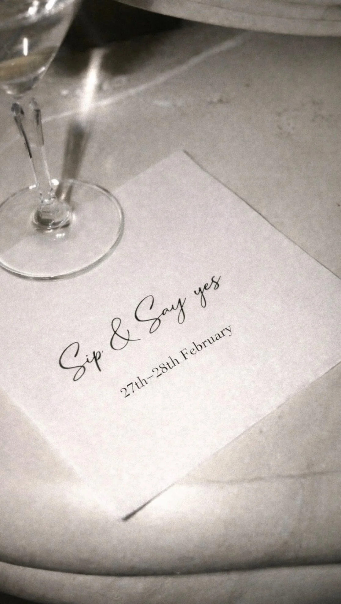 Join us at our London HQ for an exclusive ‘Sip & Say Yes’ experience An intimate, in-person event where you can explore our full range of gowns, feel the fabrics, try on your favourites, and say yes to the dress of your...