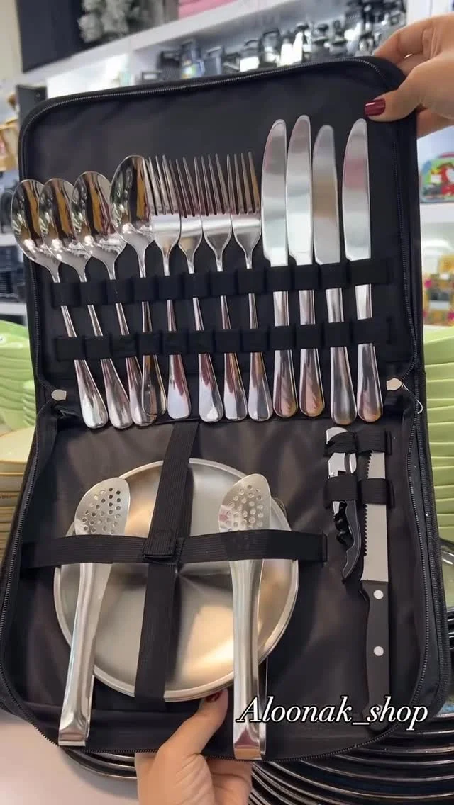 بلاخره پک سفرى هاى پرطرفدارمون شارژ شد اينبار اما هم پک ٢ نفره و هم پک ۴ نفره داریم تو دو رنگ نقره اى و طلايى براى اطلاع دقيق از آيتم ها و قيمت اين كار خاص «پک سفرى » رو برامون كامنت كنيد #پک _سفرى #پک_سفرى_دونفره #پک_س...