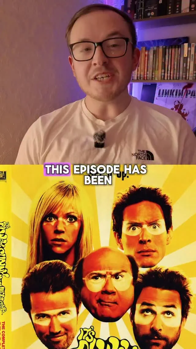 This episode has been banned on all streaming platforms Season 6 Episode 9 of It’s Always Sunny In Philadelphia The Lethal Weapon Episode #fyp #leathelweapon #alwayssunnydaily #alwayssunnyinphiladelphia #tvshow