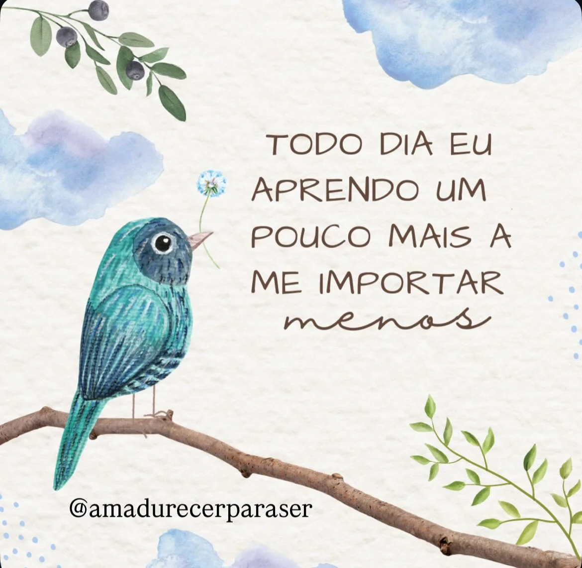 Nem tudo precisa continuar importando só porque um dia importou. Nem toda reação merece resposta, nem toda presença merece permanência. Chega uma hora em que preservar a própria paz se torna mais importante do que suste...