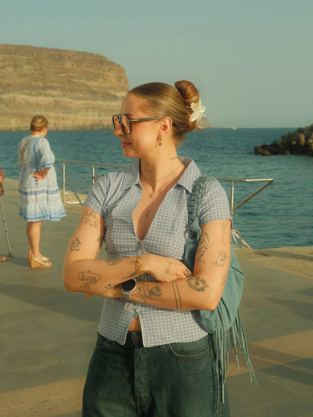 Gran Canaria gjennom fujifilm forholdet overlevde faktisk familietur