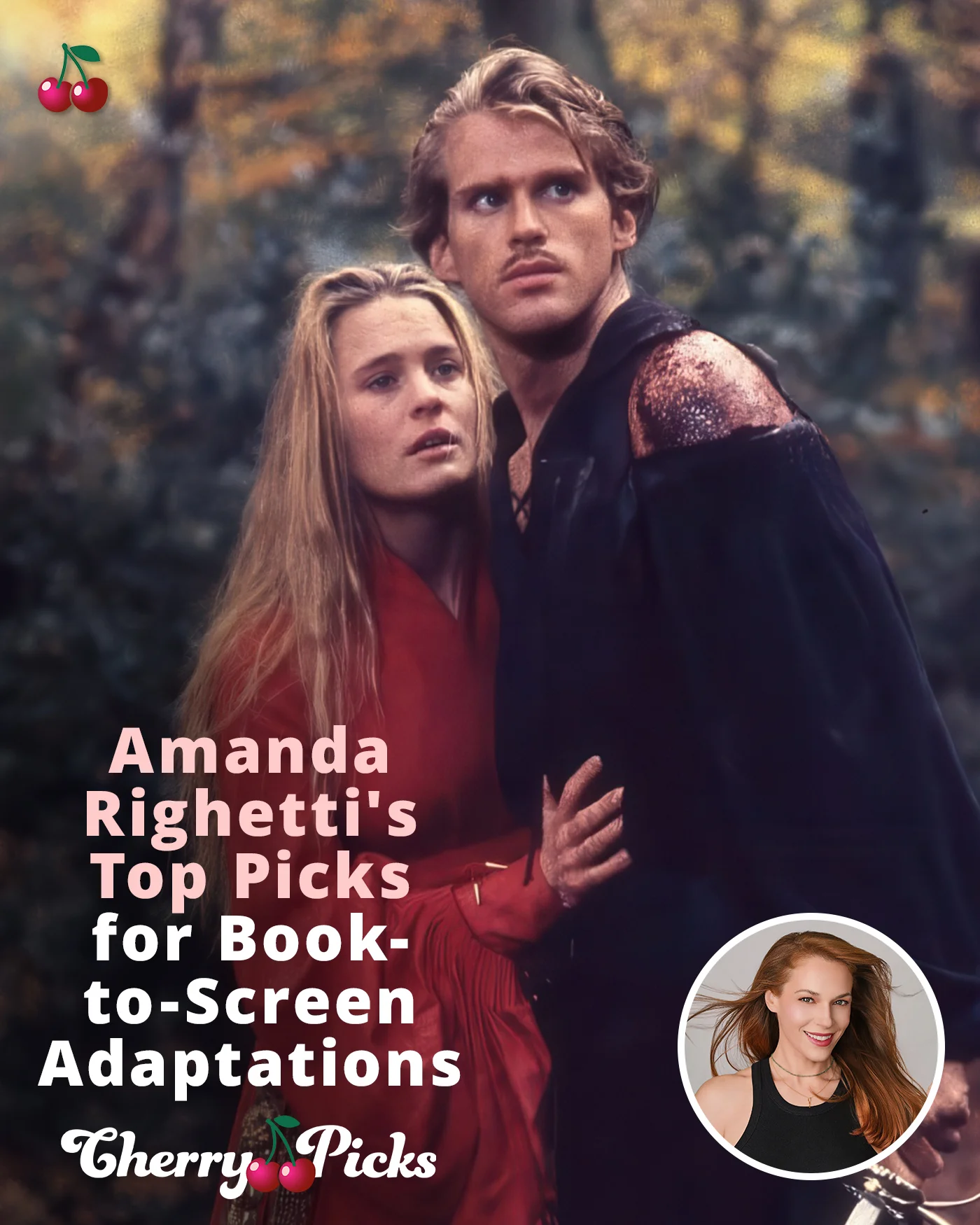 In honor of @primevideo’s new crime thriller series #Scarpetta, we asked⁠ one of the stars, Amanda Righetti, to curate a list of her favorite book-to-screen adaptations! Trust us when we say you’ll want to add these to...