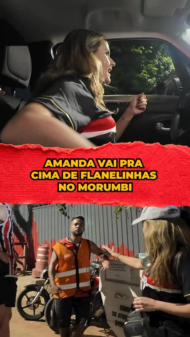 TORCEDOR ESTACIONOU EM PAZ NO MORUMBIS! Operação contra flanelinhas Siga @amanda.vettorazzo