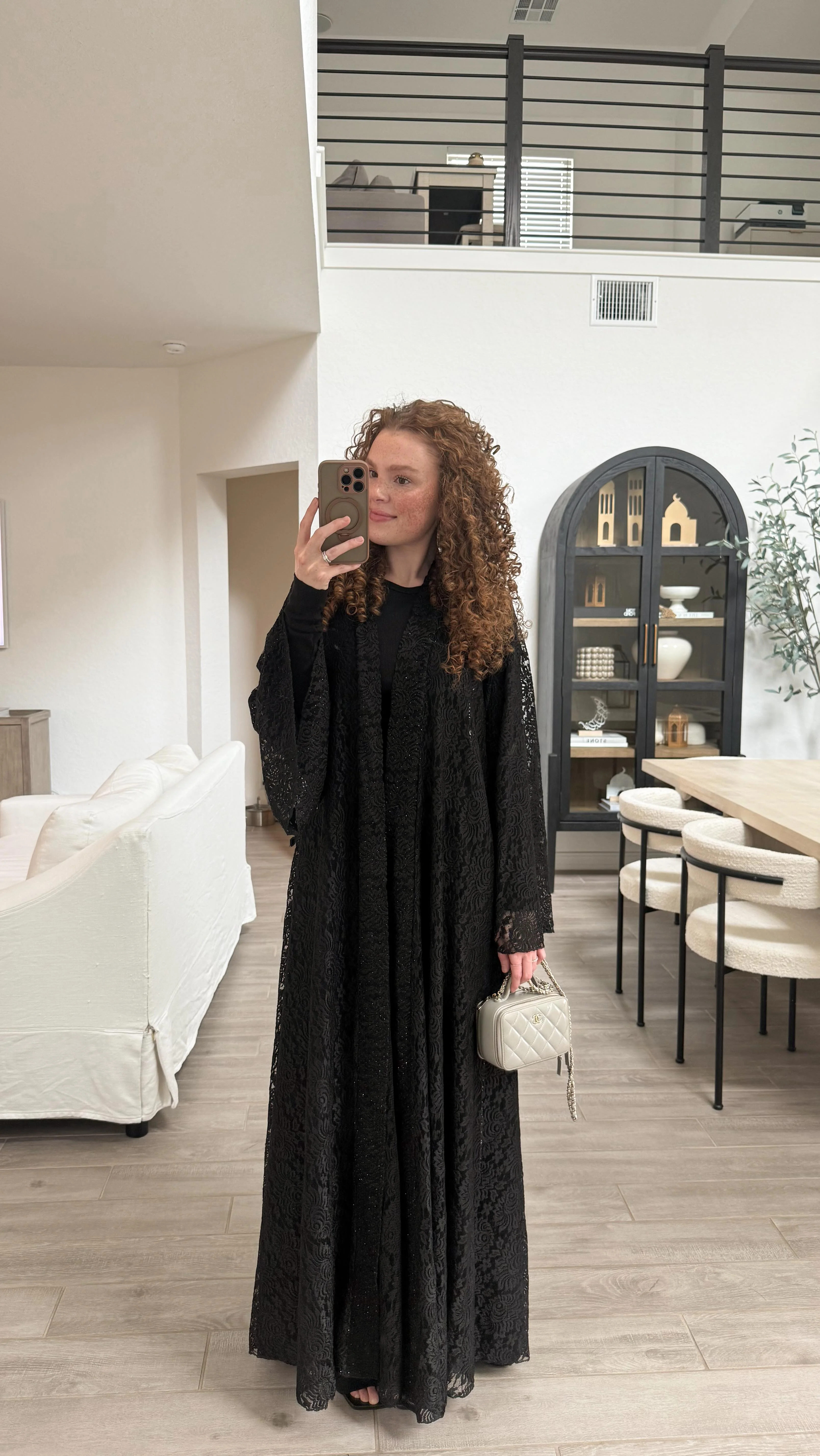 Get dressed with me for iftar! Abaya is from @malikaatofficial