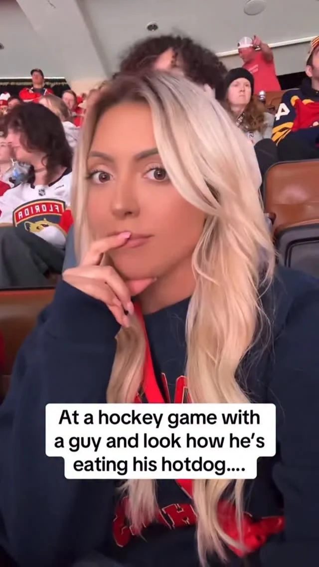 GLIZZY IN THE BEER? #hockey #hotdog