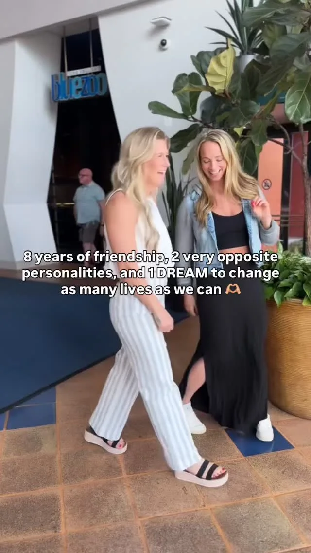 Eight years of friendship. Two opposite personalities. One dream It’s almost funny how different we are… and also funny how similar we are. This friendship. This life. This business. It means so much to both of us We’re...