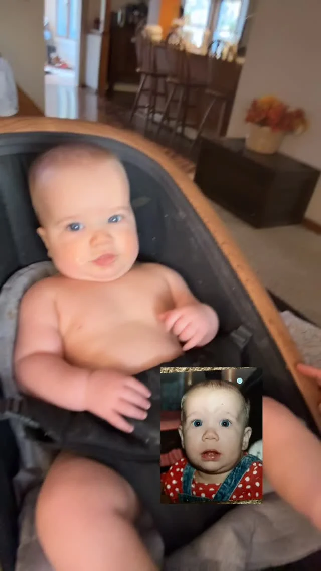 Genetics are wild! I know they change a lot. So Is he gonna look like Wes someday??