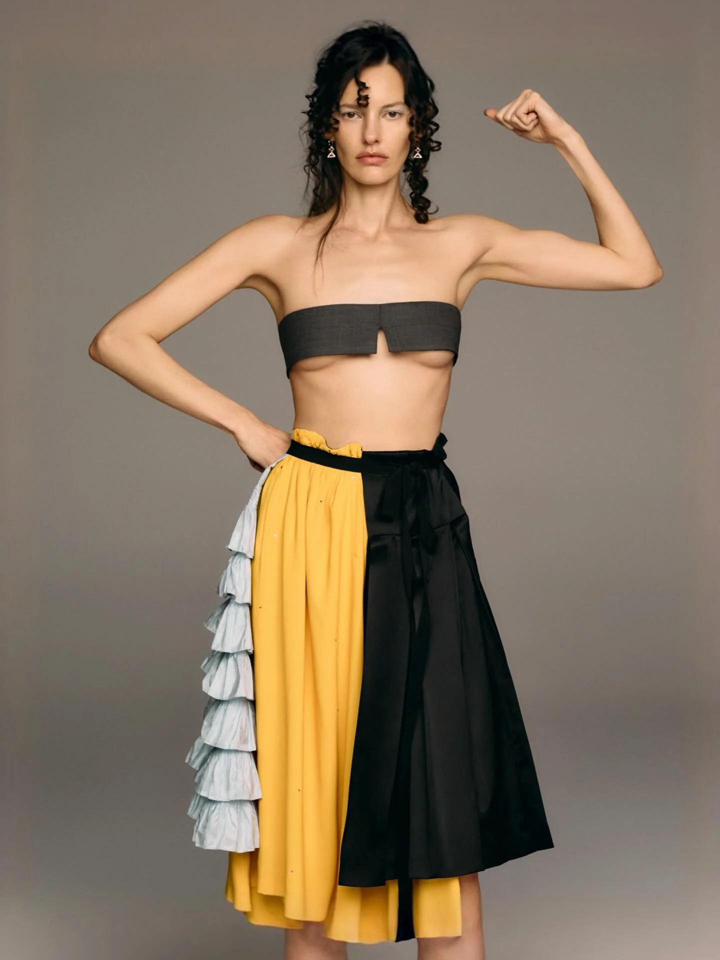 @voguesingapore Editor-in-chief: @monkiepoo Photographer: @arsenyjabiev Stylist: @cokehohoho Casting: @jilldemling Make-up: @kuma1206 | @streetersagency Hair: @junyahair | @streetersagency Manicure: @nailsbymamie | @see...