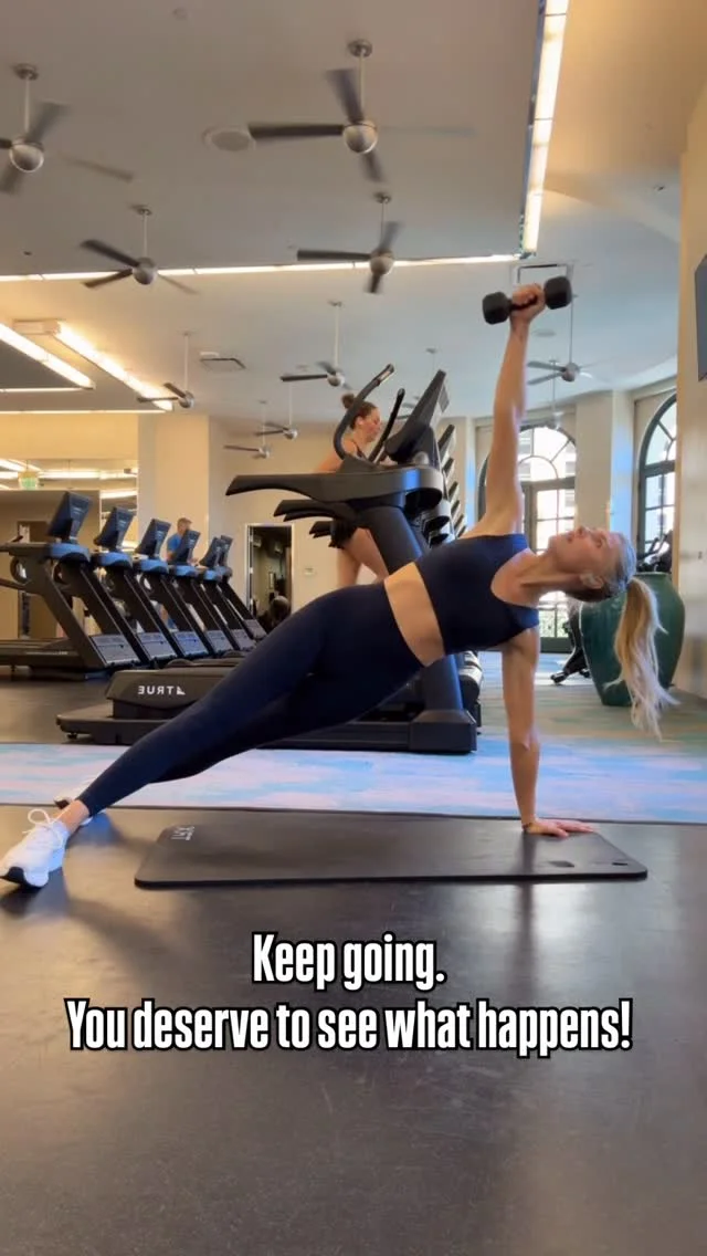 You deserve to see what happens when all your hard work pays off!!! Just keep going! #fitness #motivational #workout