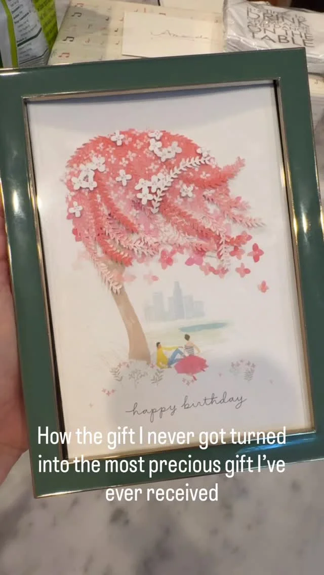 As my birthday approaches tomorrow, I want to share the most priceless gift I’ve ever received—a simple card with a handwritten note. It’s all Nick got me that year because the state of California had just shut down and...