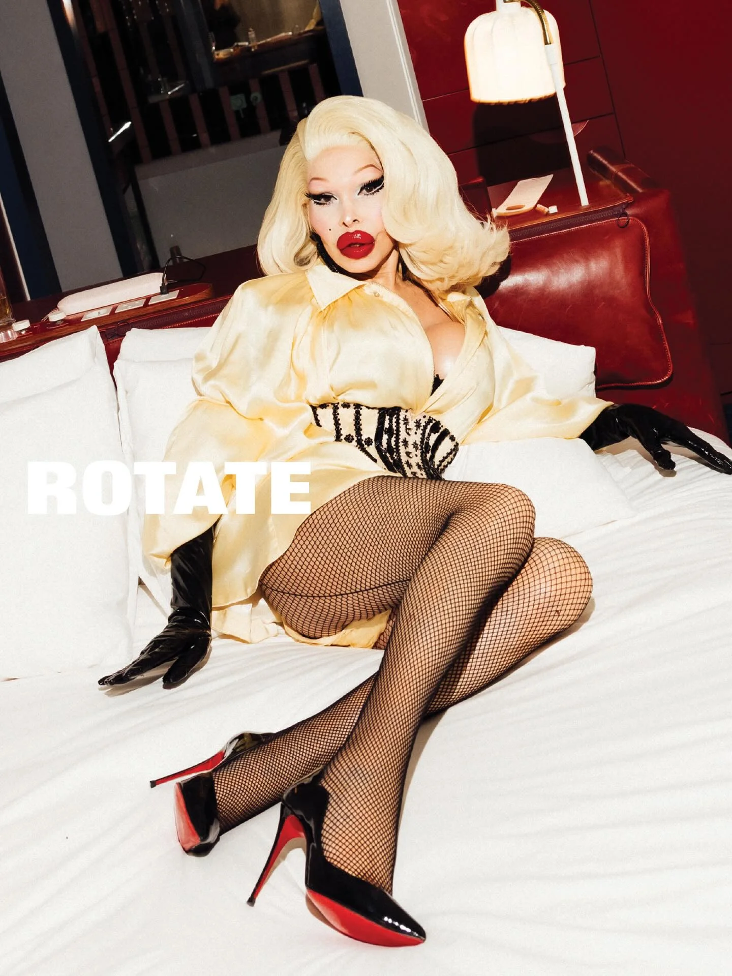 London Delights getting ready at @thestandardlondon for ROTATE’s LFW debut. Photography: @moeez