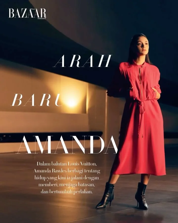 Menghiasi sampul edisi Maret 2026 Harper’s Bazaar Indonesia, siluet @louisvuitton membalut @amandarawles yang tampil di fase yang lebih terjaga. Ia memilih memberi tanpa kehilangan batas, merawat ambisi dengan rasa cukup, dan mendefinisikan ulang arti sukses bagi dirinya. Get your copy now!

Portofolio ini:
Fotografer: @hilariusjason 
Editor Fashion: @yudithnk
Interview: @aleydahakim
Wardrobe & accessories: @louisvuitton
Makeup: @sissysosro
Hair: @yezhadjo
Asisten fotografer: Ahmad Lubis dan Vakih
Asisten stylist: @kaylifannazha 
Asisten hair: @hadjomazmur 
Lokasi: @museumnasionalindonesia - Bagian dari BLU Museum & Cagar Budaya
Cover Layout: @somadvladislav 
Motion: @aaadzki 

#BazaarIndonesia