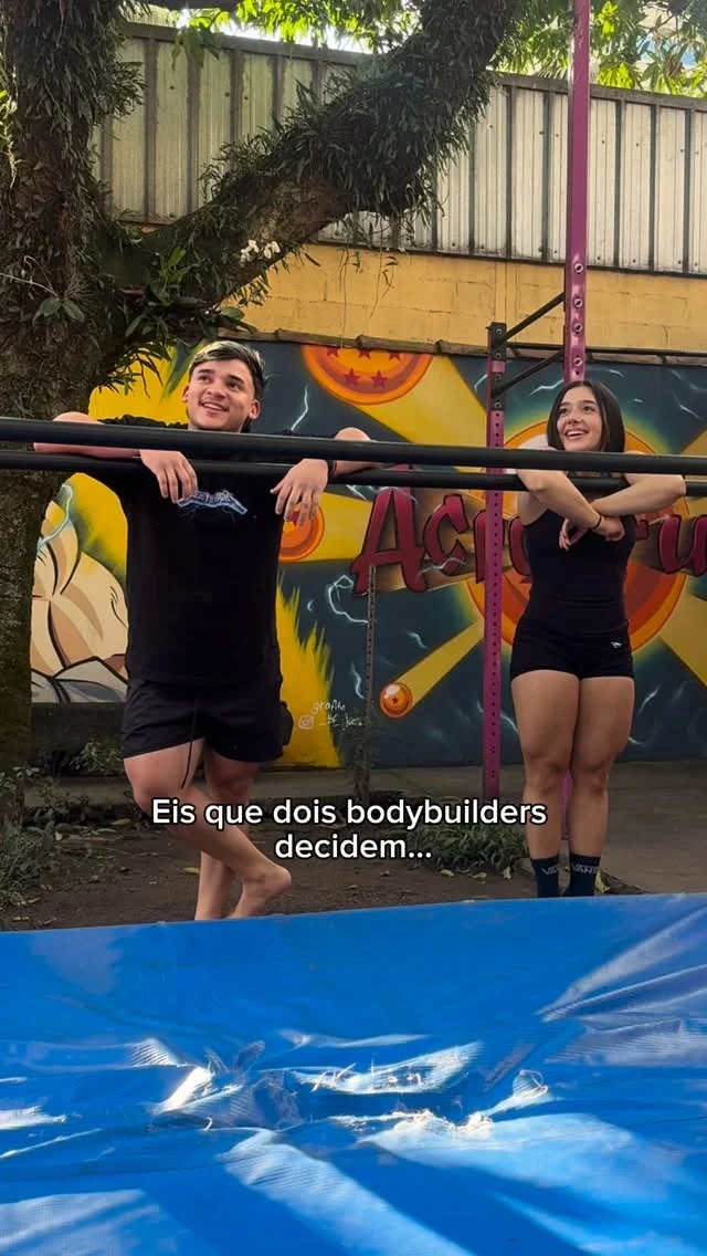 Bodybuilders na calistenia aprovados? Hahaah . . . #explore #gym #treino #humormaromba #fitness