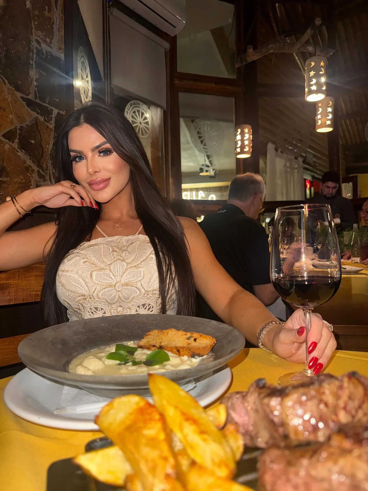 Jantar ️ maravilhoso por aqui #argentina #larueda