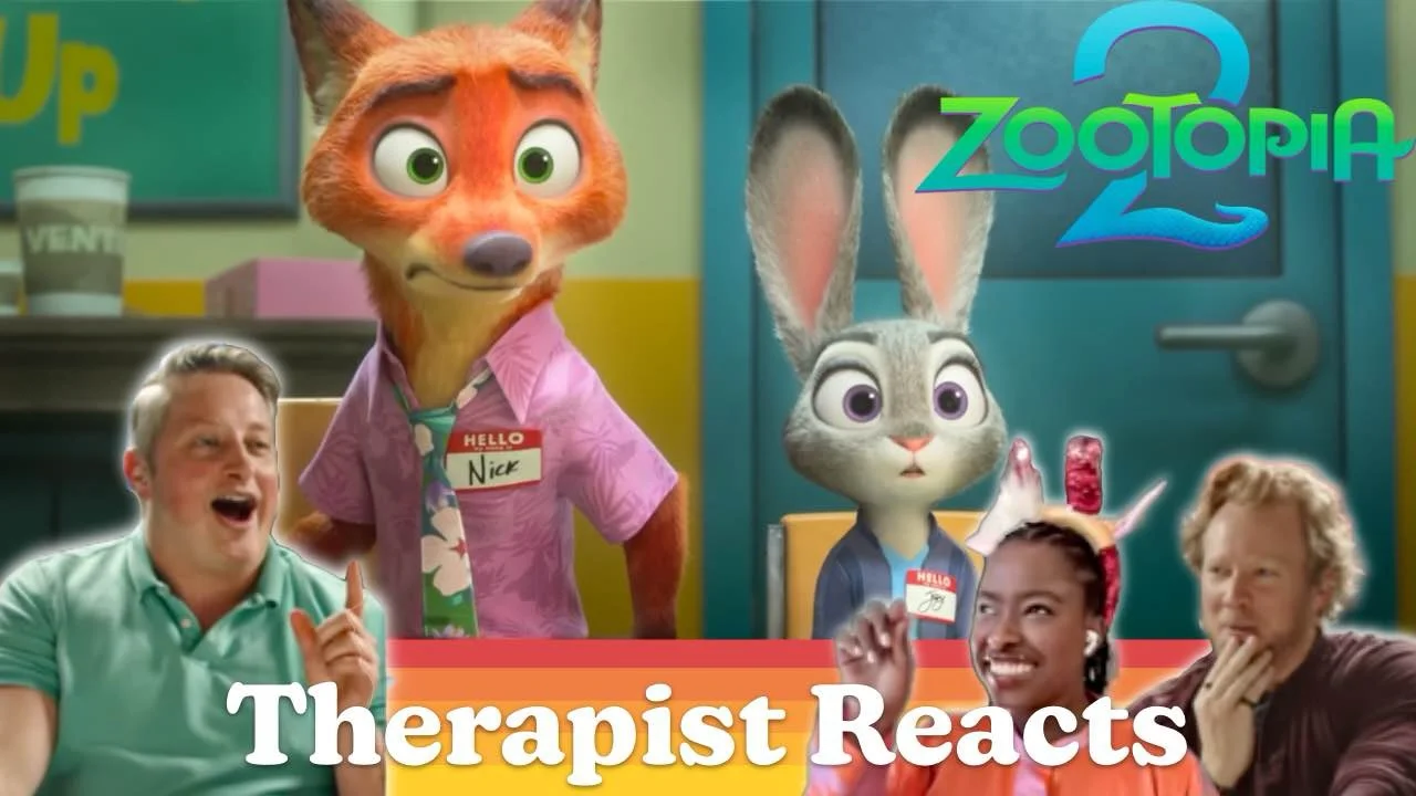 How do very different people develop healthy partnerships?

Watch Therapist Reacts to ZOOTOPIA 2 with guest Amanda Gorman on YouTube now!

#cinematherapy #therapy #film #zootopia #disney