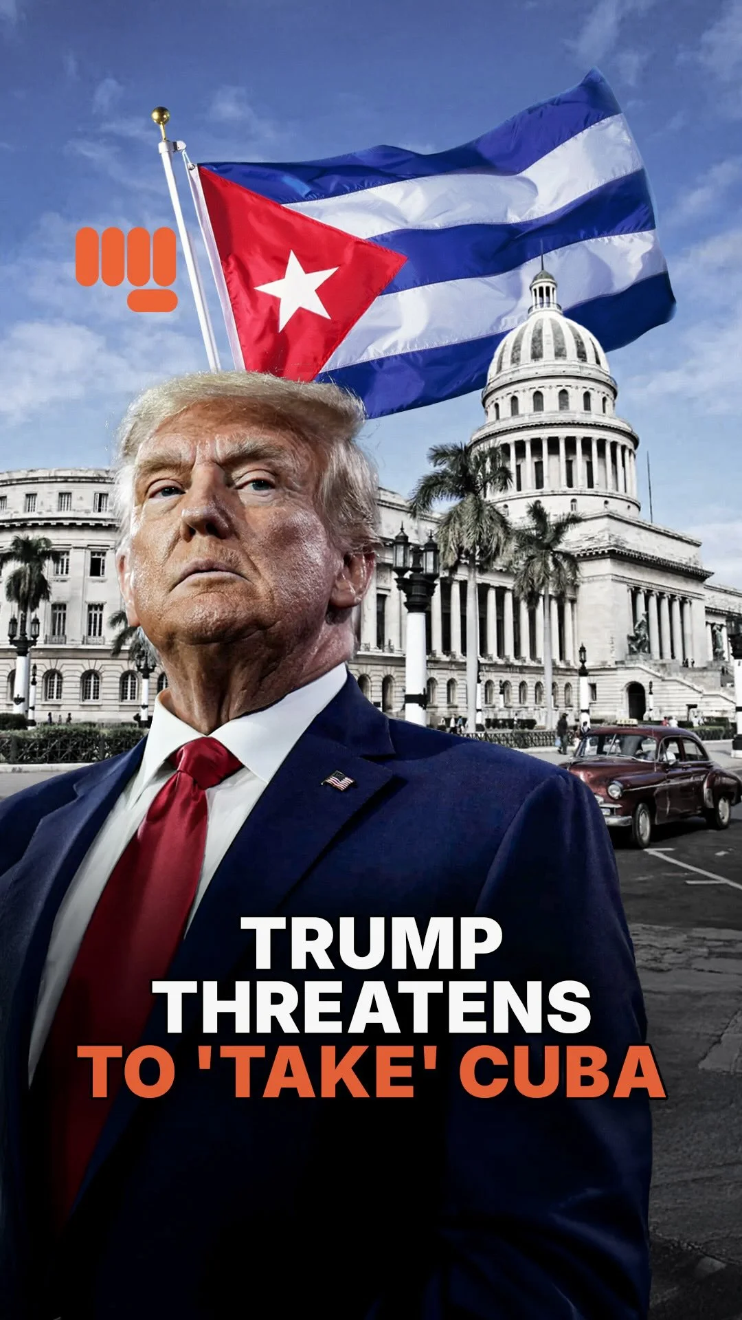For Donald Trump, the brazen kidnapping of Venezuelan president Nicolás Maduro in early January served as a dry run for further regime-change fantasies against both Cuba and Iran. Since their respective anti-imperialist revolutions in 1959 and 1979 respectively, both countries have been outsize bogeymen of the reactionary US imagination. Their disproportionately right-wing diasporas, descended from exiled comprador elites, exert an overwhelmingly toxic influence on their adopted country’s domestic politics.

In recent weeks Iran has stolen the global limelight, as much for the strength of its resistance as the viciousness of the unprovoked US-Israeli attack. But all the while, Cuba has endured a sadistic US fuel blockade since the beginning of the year. And as Iran punishes Trump ever more severely for his miscalculation, the prospect of an ‘easier’ victory over the embattled island nation grows more tempting.

Hence Trump’s brazen aside at a White House press conference on 16 March that he could simply ‘take’ Cuba if he so wished. An assertion so nakedly colonial that it elicited double-takes from the otherwise jaded White House press corps. And it came at the end of a meandering monologue steeped in nostalgia for Cuba’s pre-revolutionary oligarchy, whose wealth was built on generations of slave labor.

The whole surreal episode bespoke Trump’s extreme level of detachment from Cuba’s realities, further compounded by his bizarre aside that the island is ‘not in a hurricane zone’. In his profound ignorance, Cubans can find some reassurance. The island nation’s vast capacity for communal popular mobilisation — a socialist triumph on display during every hurricane season — will also spell doom for whatever military misadventure Trump has planned.

#Cuba #HandsOffCuba