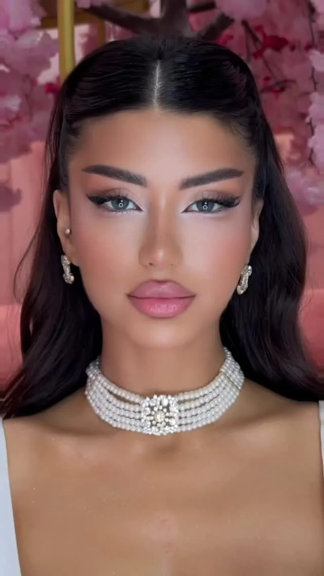 Full Glam Hair & Makeup by @fateli_beauty