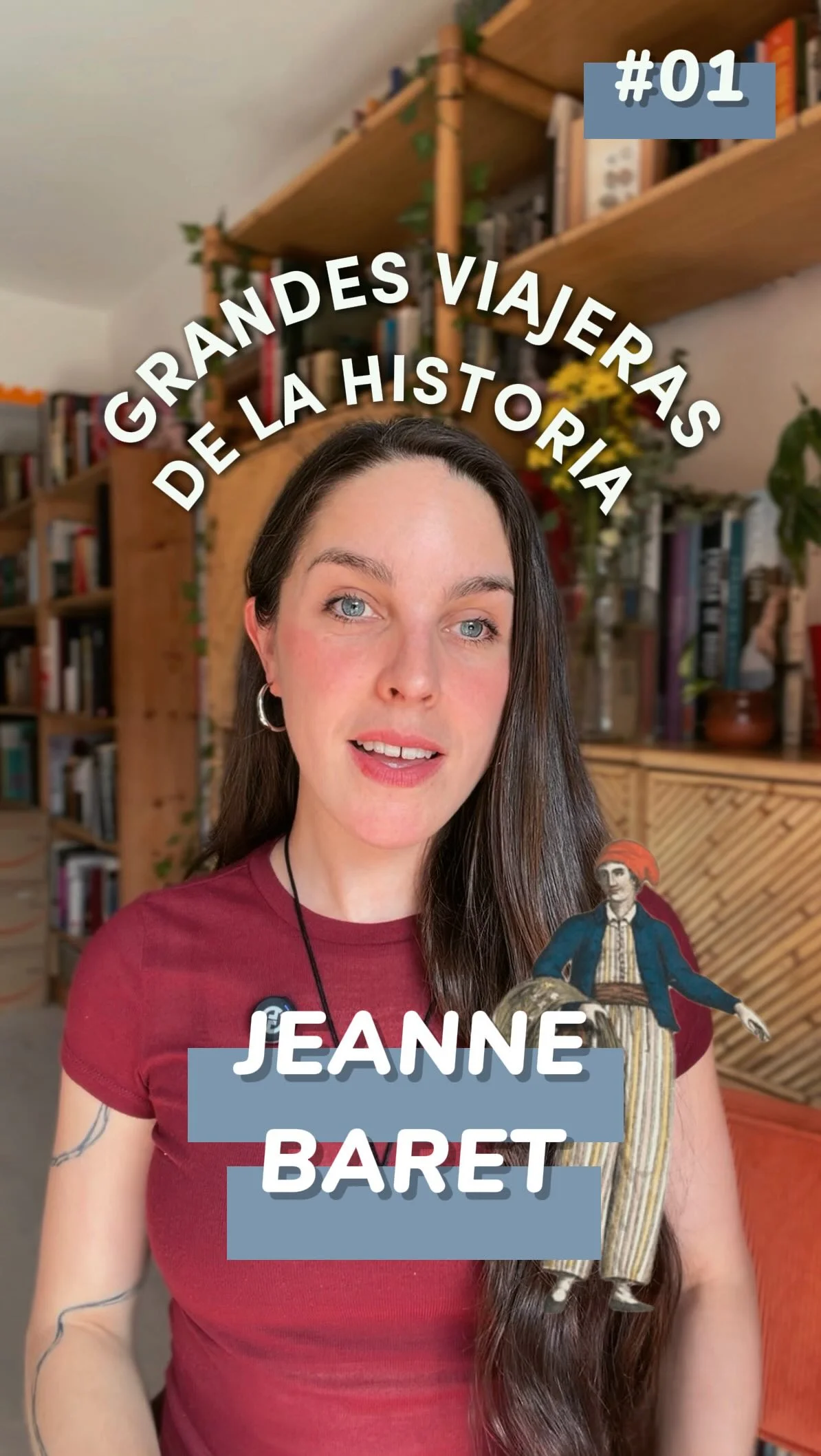 ¿Conocías la historia de Jeanne Baret? Cuéntamelo en los comentarios . (El libro que menciono es “Sin permiso del rey” de María Teresa Telleria, publicado por @espasaeditorial . Si queréis saber más sobre su vida y cómo...