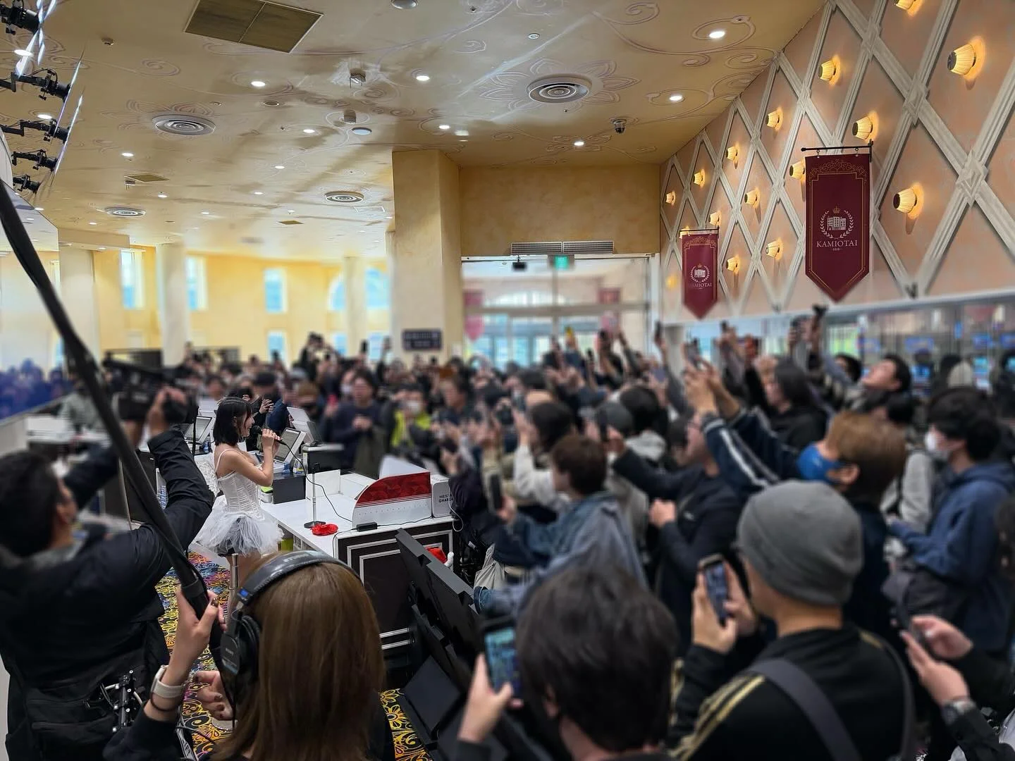 名古屋、マルハン上小田井駅前店さんありがとうございました ⁡ たくさんの方が来てくださり嬉しかったです ⁡ また会おうね！！！ ⁡ #PR