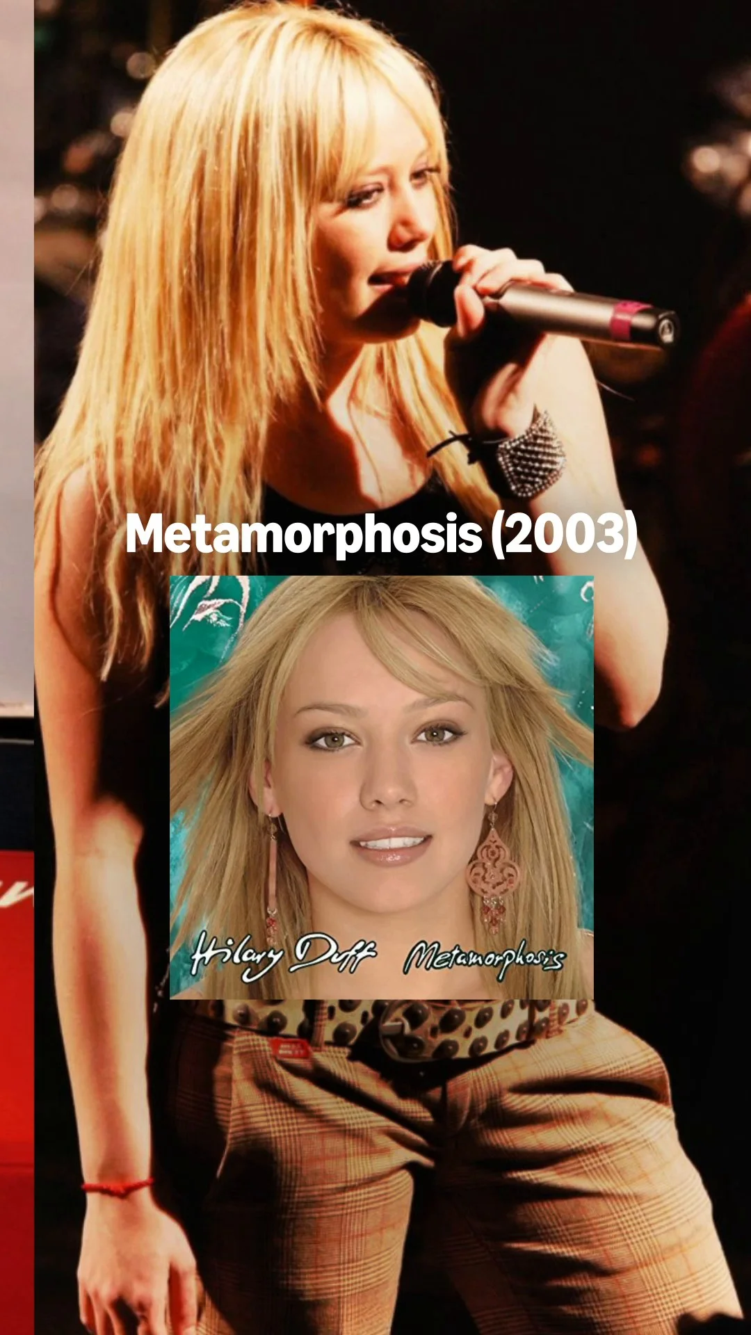 the literal metamorphosis of @hilaryduff