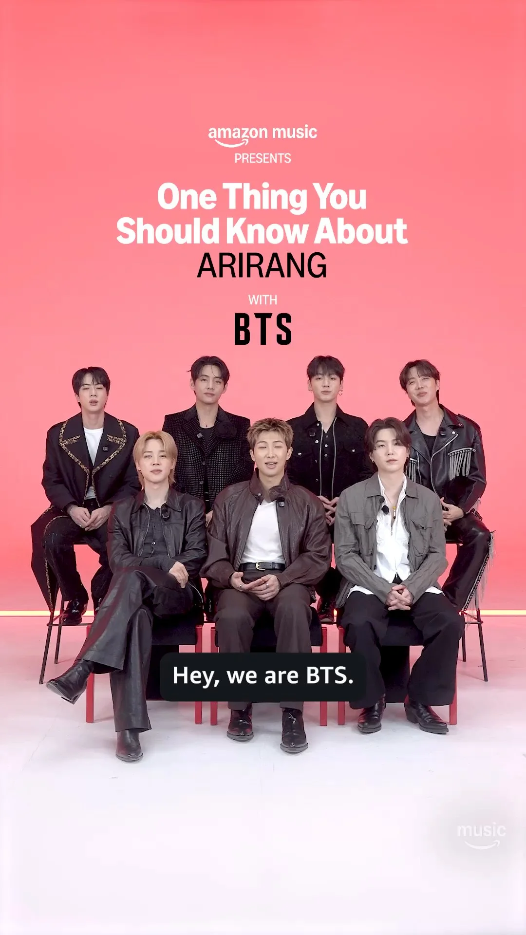 one more thing ☝️ @bts.bighitofficial's ARIRANG Track by Track is out now on Amazon Music
