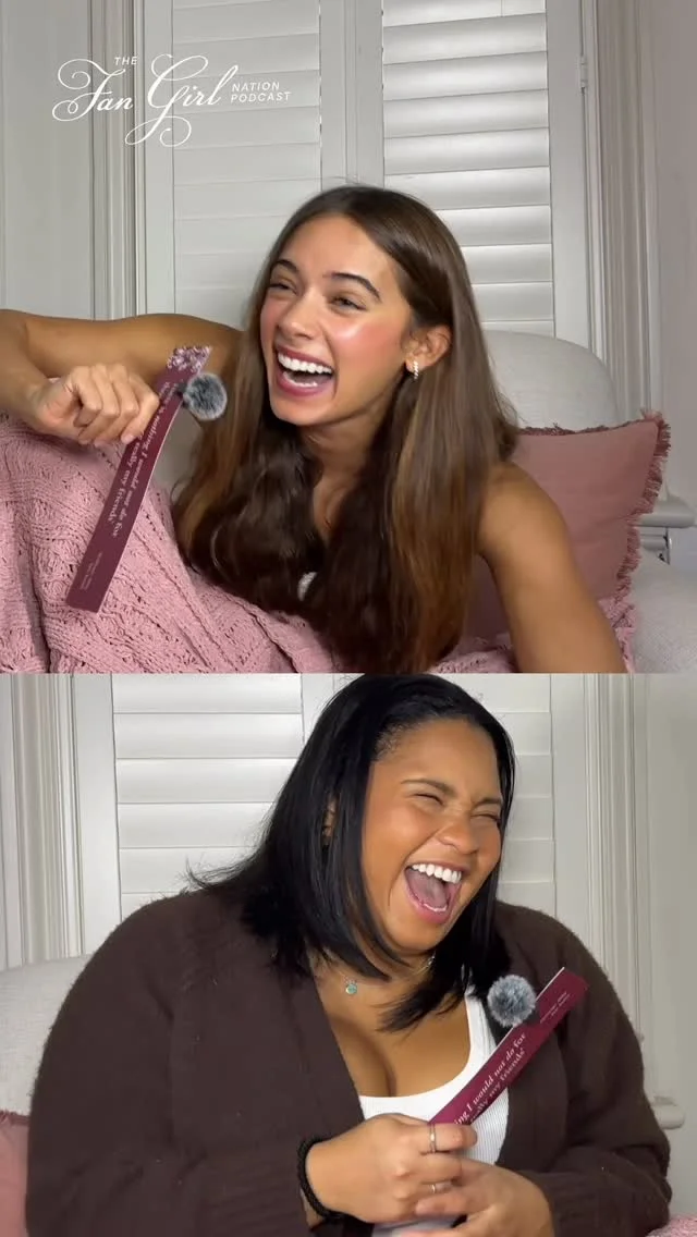 Okay but have you listened yet?? The first episode of The Fangirl Nation podcast is out now wherever you get your podcasts!! I hope you love it Or head to the link in bio to watch ✨