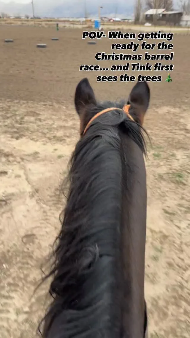 I wasn’t sure what was about to happen…. #amberleysnyder #walkriderodeo #tinktink