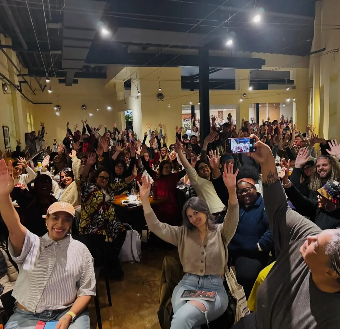 Thank you AWP Baltimore! Amazing night with @roxanegay74 and @debbiemillman for @the_rumpus . Shout out to Pitango Cafe for hosting us and all the brilliant featured writers.