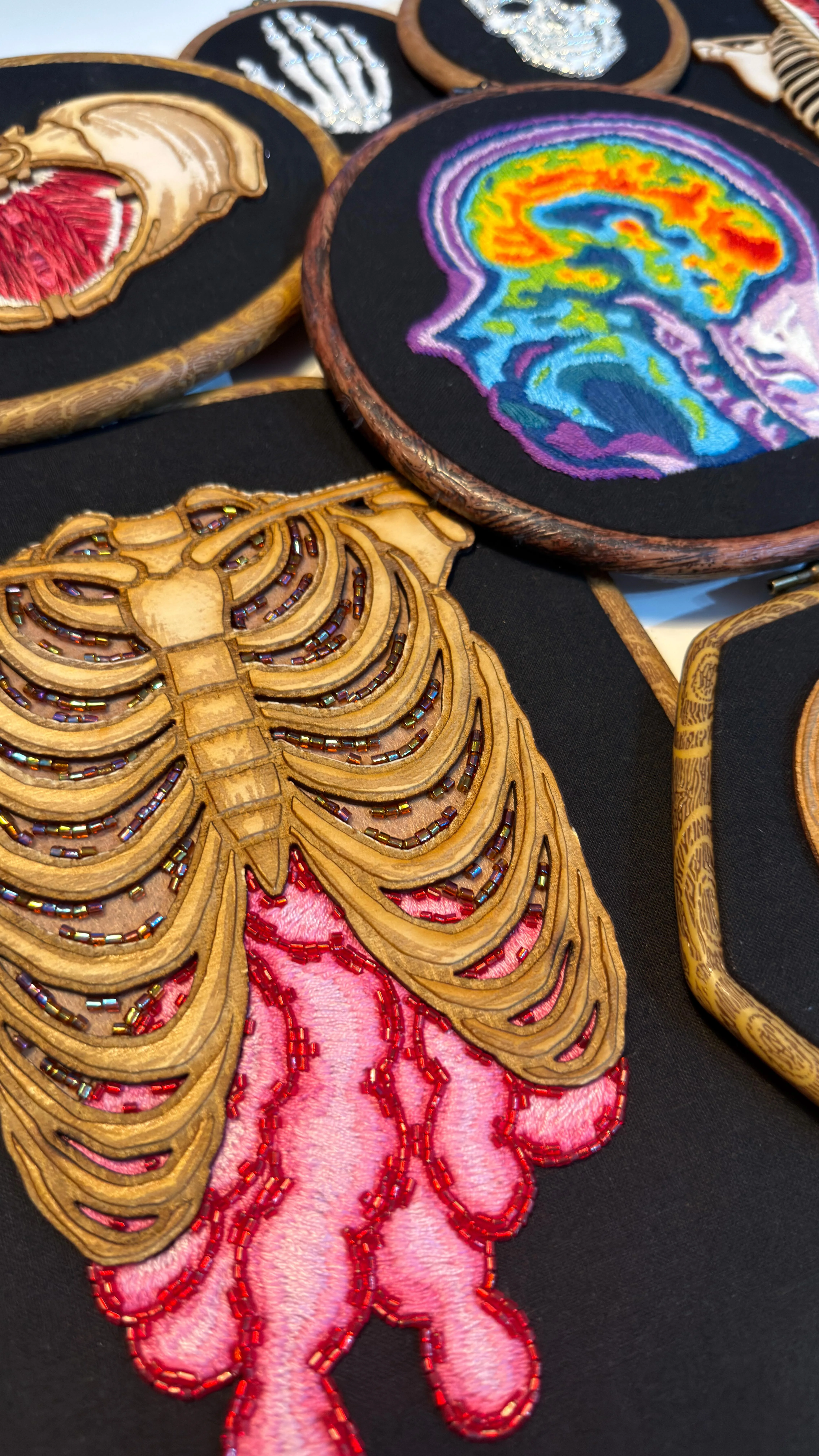 One last video of all the pieces from my last shop update. Some of these are still available, my shop’s just shut for physical items because I’m away from home for a couple of weeks. Excited to get back to creating thou...