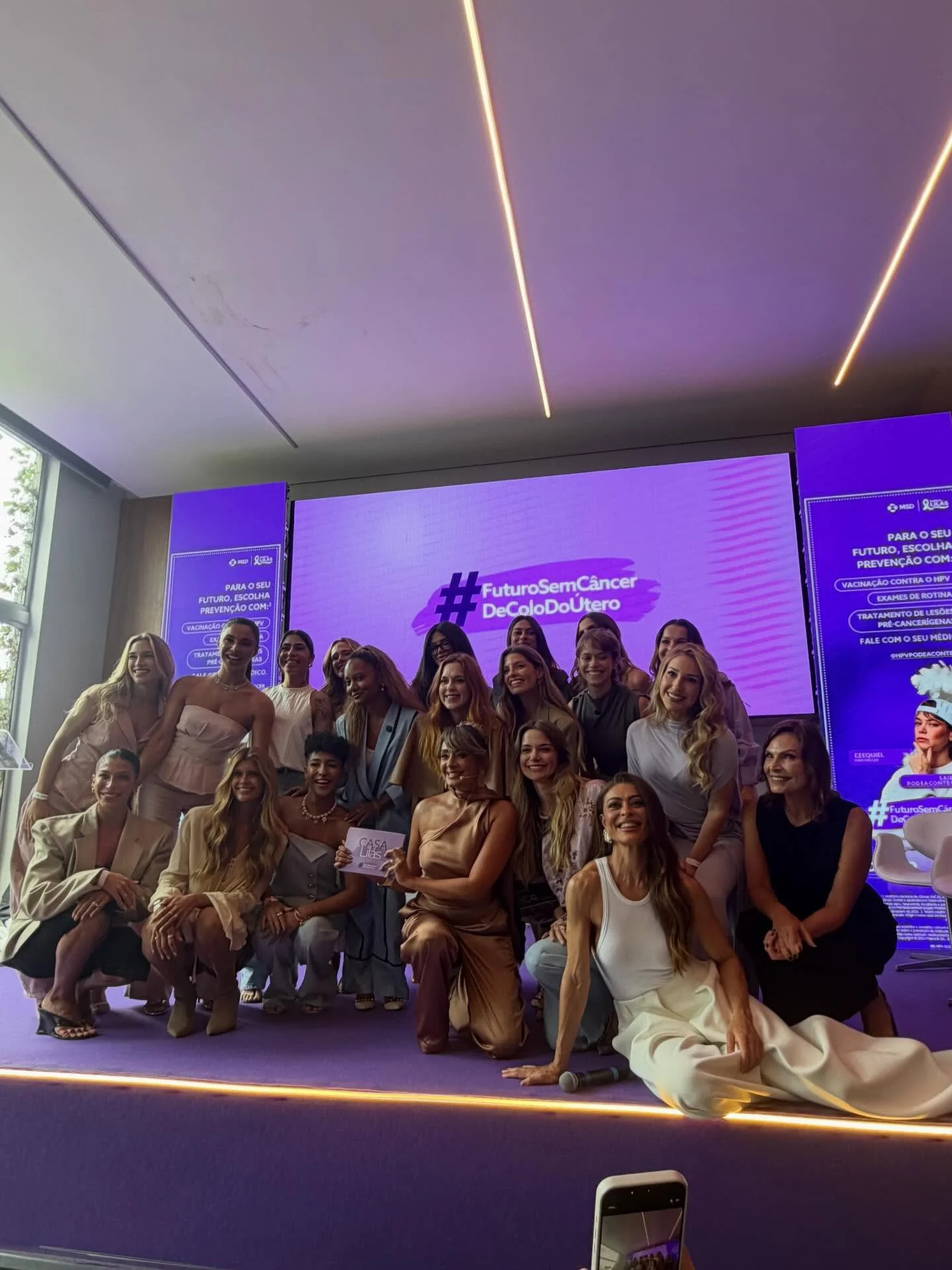 Hoje eu não fui só a uma coletiva.
Eu fui onde vozes se unem pra salvar vidas 💜

Na Casa Lilás, o que pulsa não é só campanha é urgência.
Março fala sobre prevenção do câncer de colo do útero. E prevenção é amor em forma de atitude.

Estar com o squad do @hpvpodeacontecer é transformar informação em força e força em cuidado.