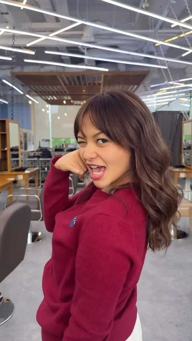 New hair day!! Sebelum lebaran ganti rambut duluu di @number76_jakarta sama mas @number76_tono ‍♀️ SOOO happy with my new hairr come and use my referral code “amelcarla” to get your special discount ‍♀️