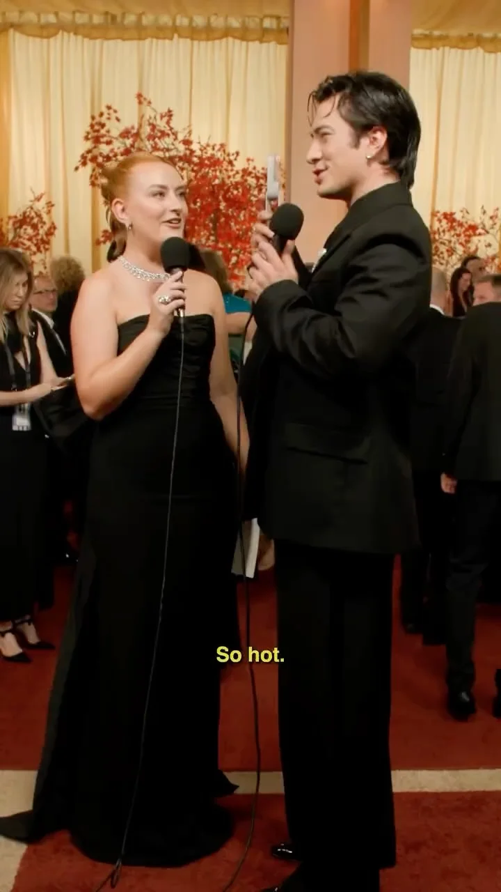 bringing you this year’s Oscars red carpet interviews 🎤 you can watch the full video on my YouTube now yay :) thank you @theacademy i love you !! <3 #oscars #academypartner