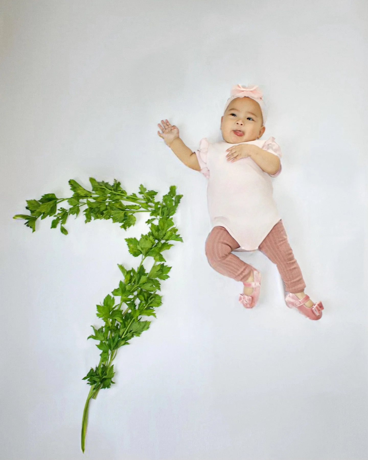 Tema daun sop karna hampir setiap hari masak MPASI pakai daun sop supaya wangi😂❤️