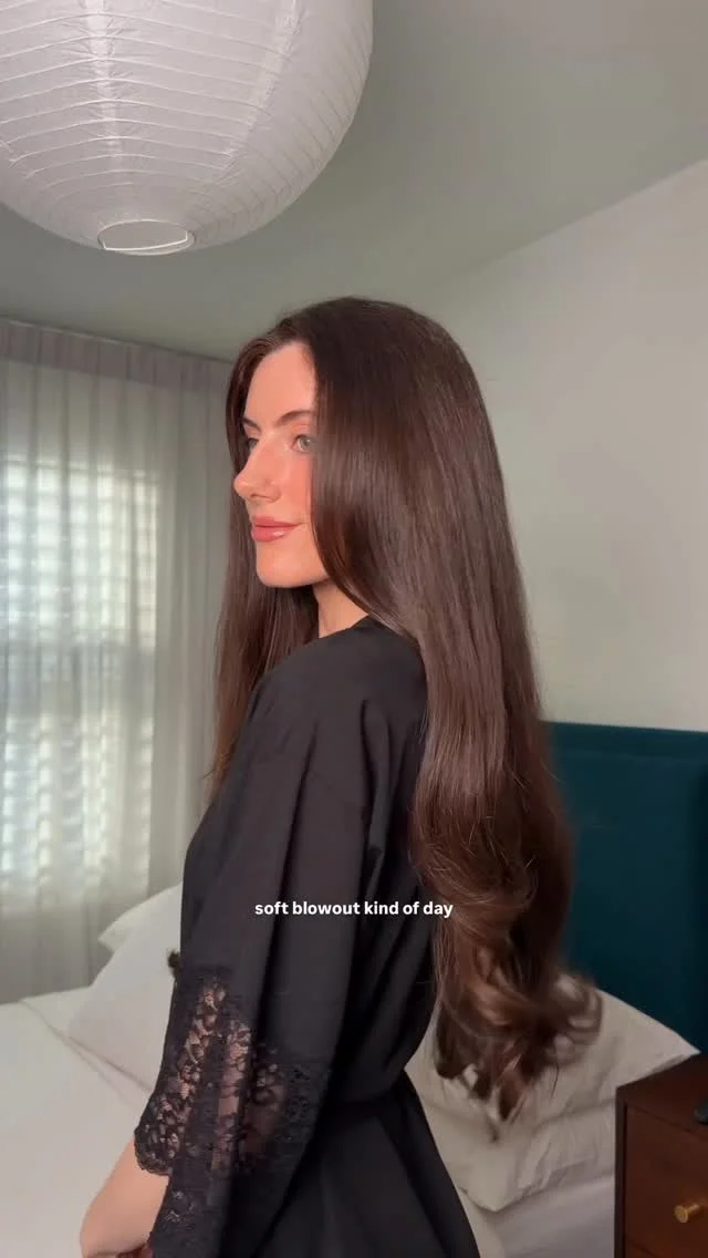 princess hair ✨ @cloudninehair airshot pro & volumising attachments *previous ad partner #hairinspo #longhair #softblowout #hair