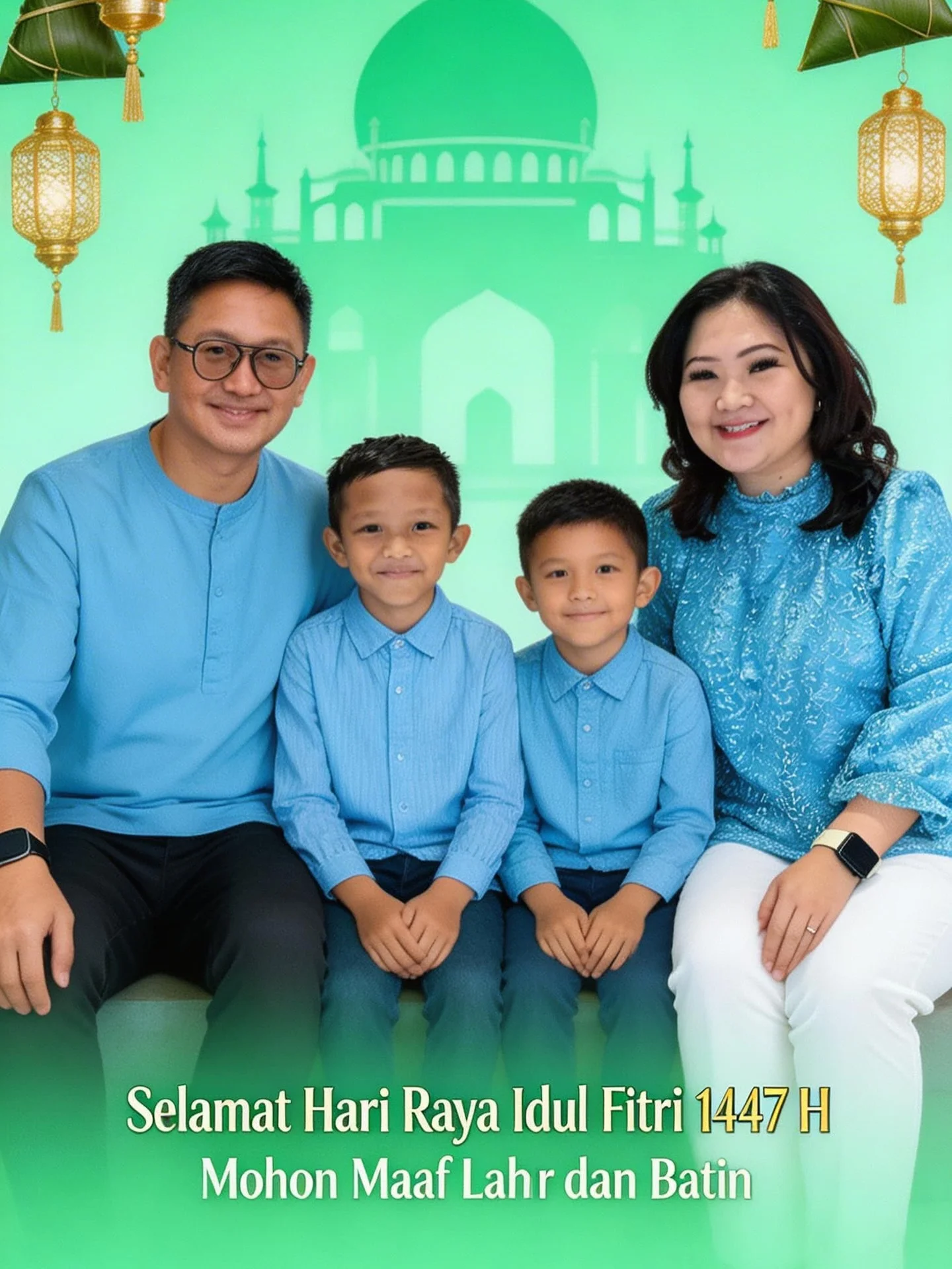 Selamat Hari Raya Idul Fitri 1447 H ✨ Mohon maaf lahir dan batin atas segala khilaf dan salah. Semoga kebahagiaan, kesehatan, dan keberkahan selalu menyertai kita semua. Selamat merayakan Lebaran bersama keluarga tercin...