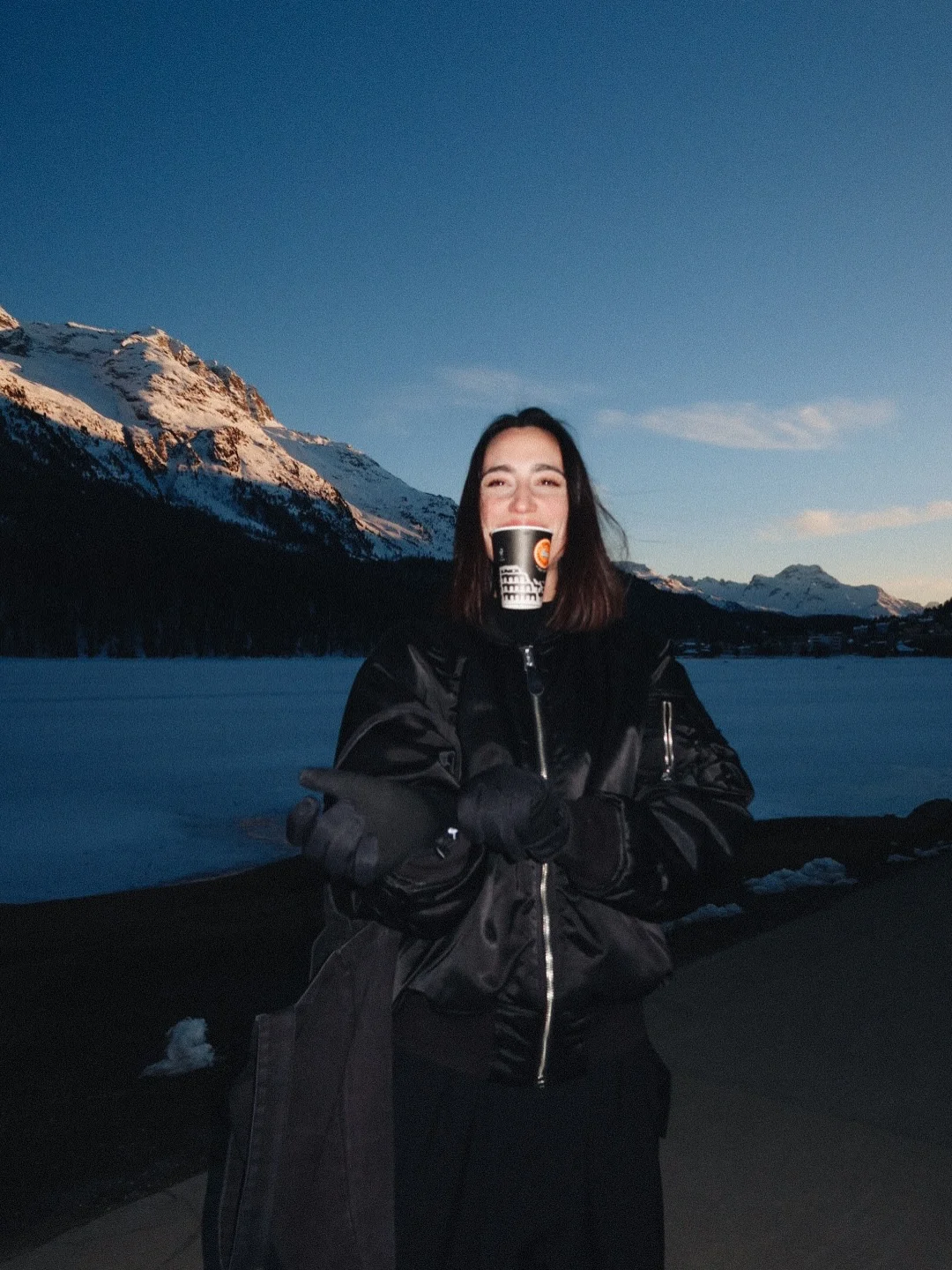 WOW HOW BEAUTIFUL IS SANKT MORITZ??? 🤍  see you laterrrrr