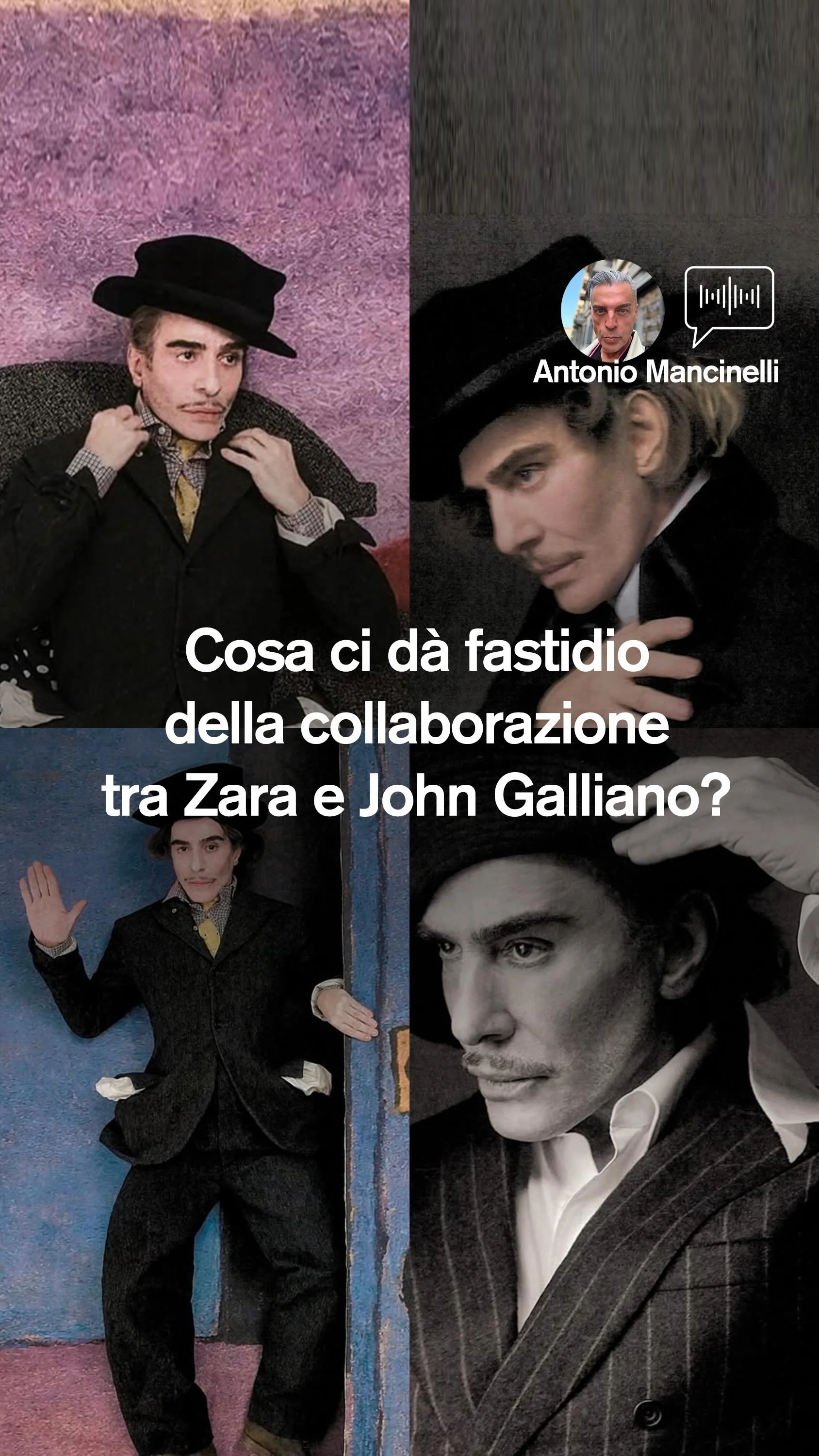 Willy Chavarria, poi Pedro Almodóvar, poi John Galliano. Grandi nomi scivolano dentro @zara, il colosso del fast fashion che sta puntando a una fascia più premium. Ma perché ci dà così fastidio? Cosa proviamo? Diciamo c...