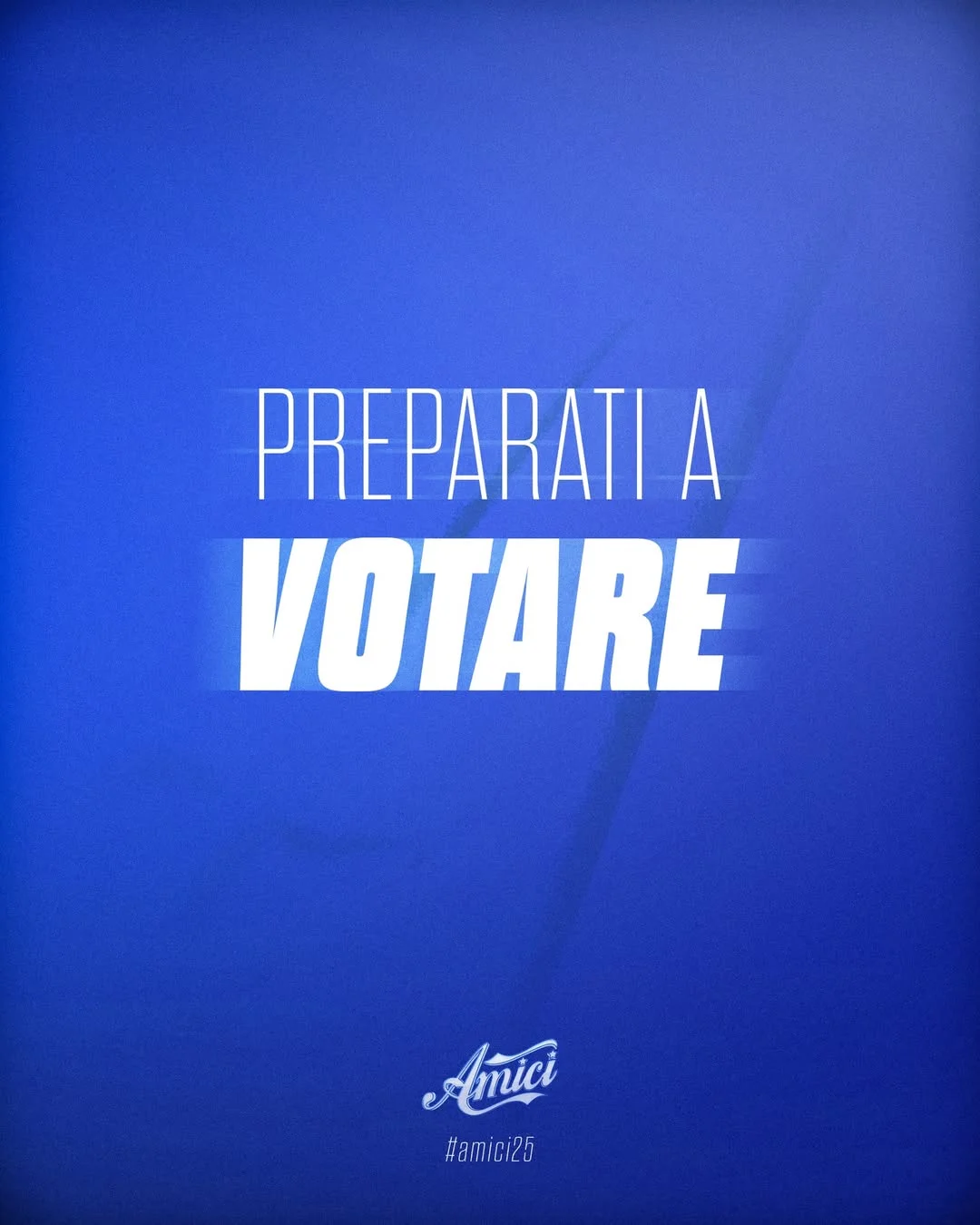 Nella puntata di domani sarà aperto un TELEVOTO! Tutti sintonizzati alle 16.25 su Canale 5 con il daytime di #Amici25 😍